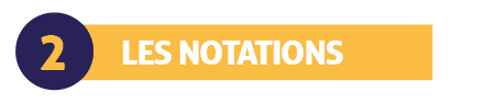 Le notations Les notations