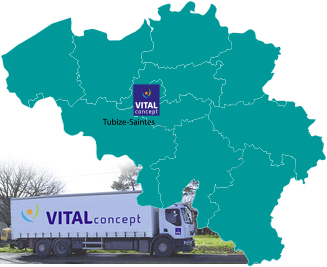 La livraison en Belgique Vital Concept La livraison en Belgique Vital Concept